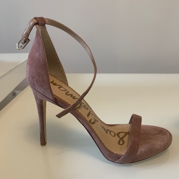 Sam Edelman blush suede pumps - Picture 1 of 6
